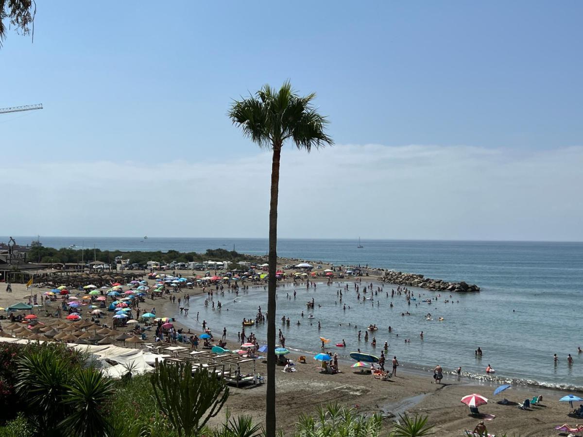 Playa Cristo Amazing Beach Terrace Appartment エステポナ エクステリア 写真
