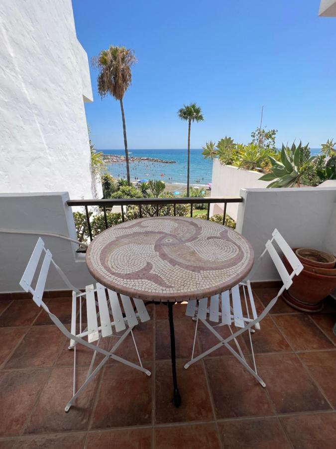 Playa Cristo Amazing Beach Terrace Appartment エステポナ エクステリア 写真